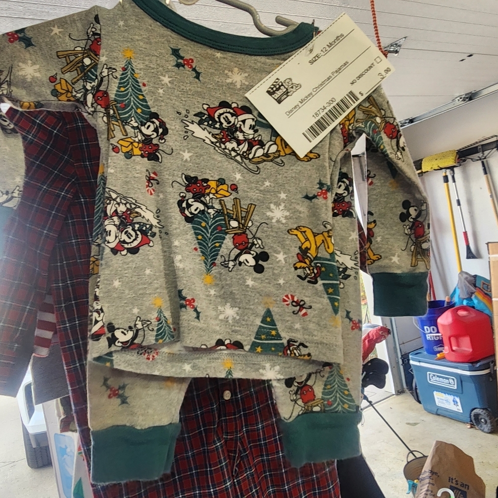 Mickey christmas pajamas